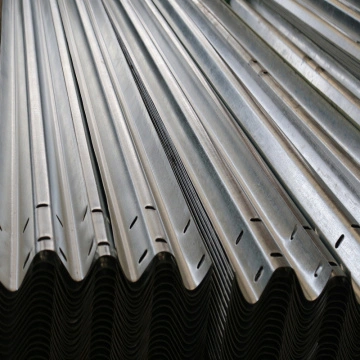 Road safety galvanized highway guardrail barriers